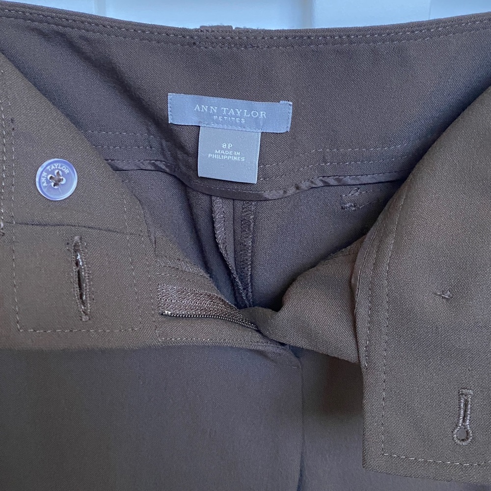 Ann Taylor Brown Dress Pants - Picture 3 of 6